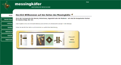 Desktop Screenshot of messingkaefer.computronics.de