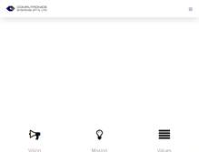 Tablet Screenshot of computronics.sz